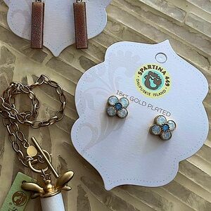 NWT! Spartina Stud Earrings